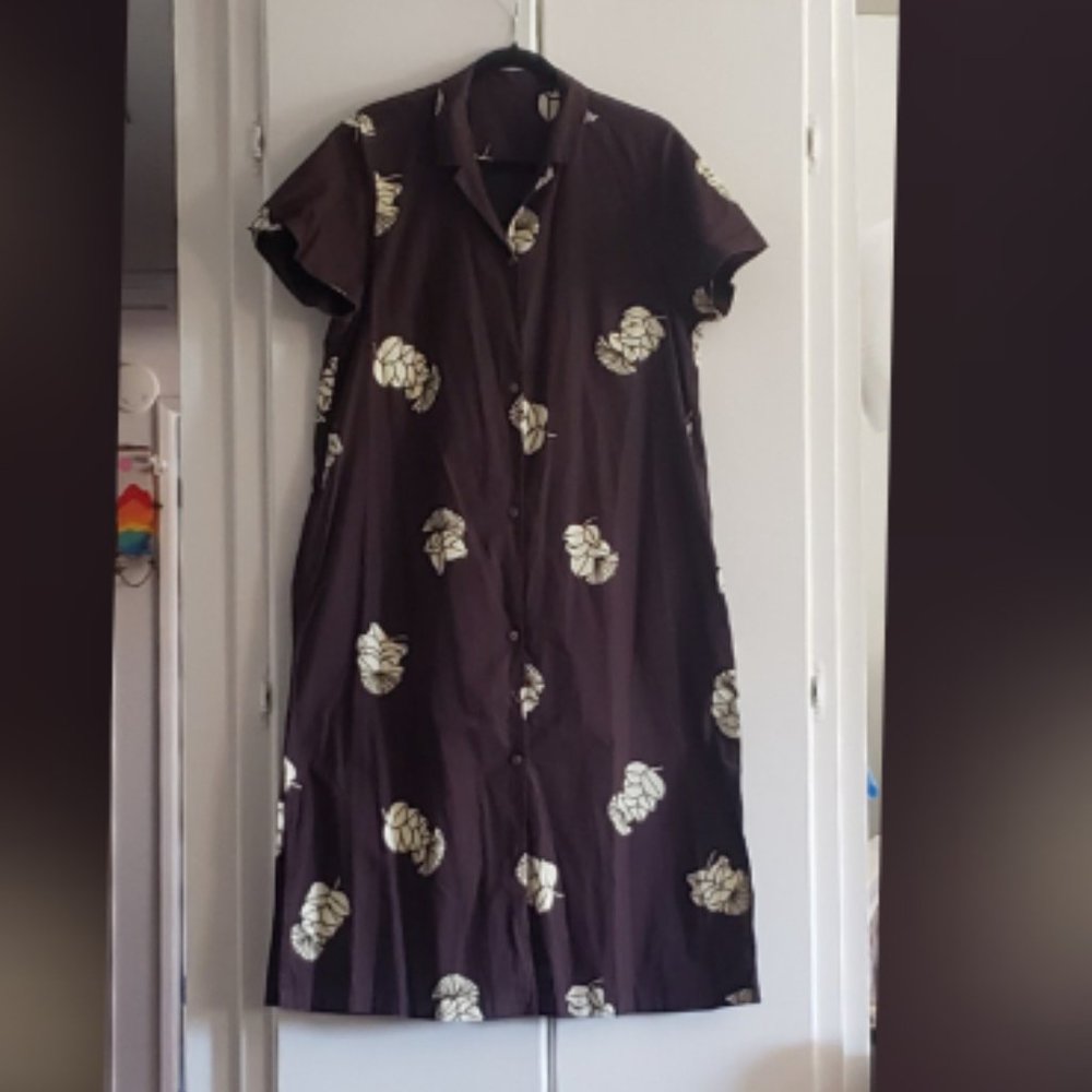 Sig Zane ?? Shirt Dress XL